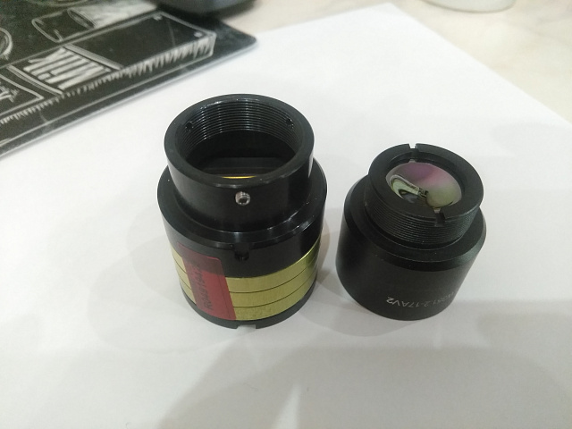 7.5mm F/1.0 LWIR Athermal Fixed Lens For 320x240-12um